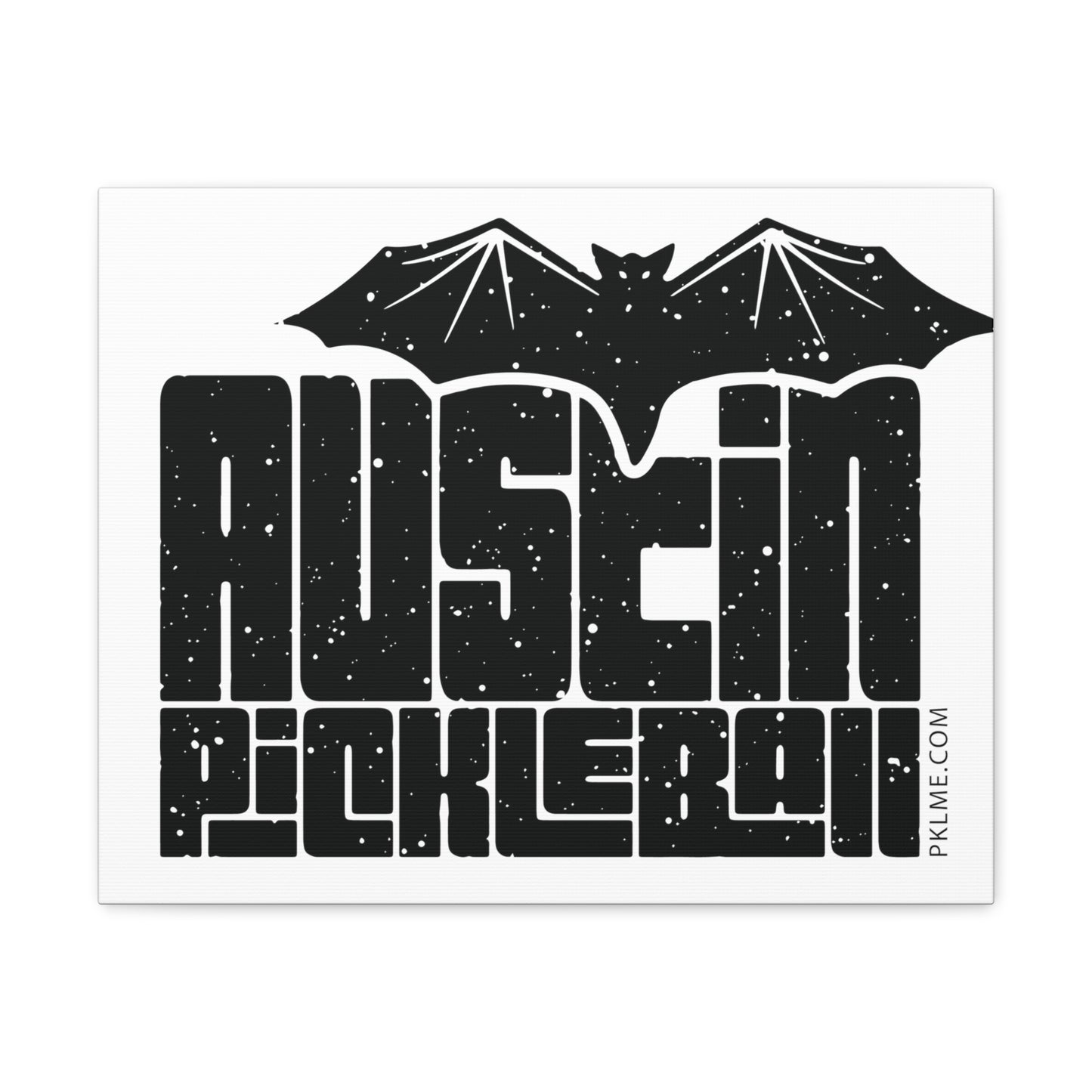 PKLme Pickleball Gallery Wrap Canvas Art Print - Austin