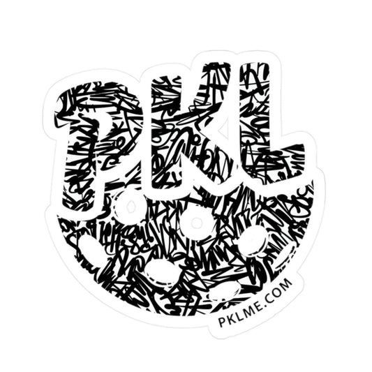 PKLme Indoor / Outdoor Sticker - White Waterproof Vinyl