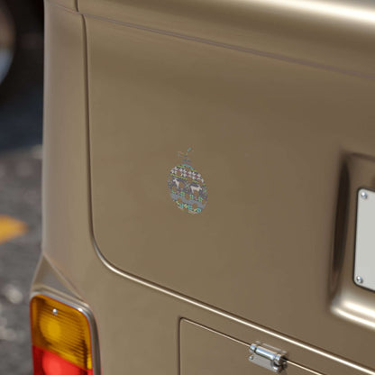 PKLme Transparent Outdoor Stickers - Christmas