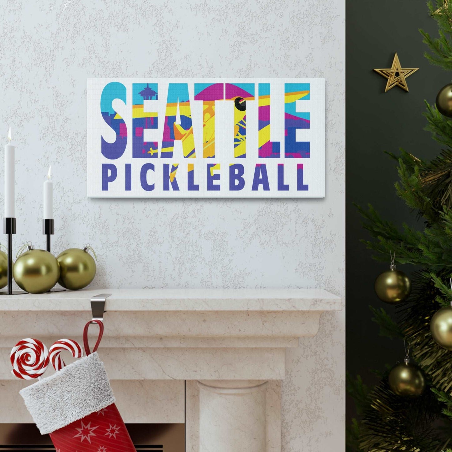 PKLme Pickleball Gallery Wrap Canvas Art Print - PNW Artsy