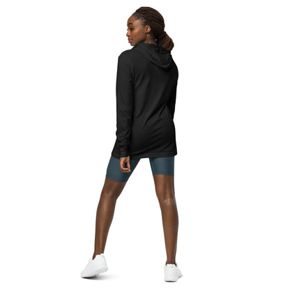 PKLme Unisex Lightweight Triblend Pickleball Warmup Hoodie - PKL - Black on Black Design