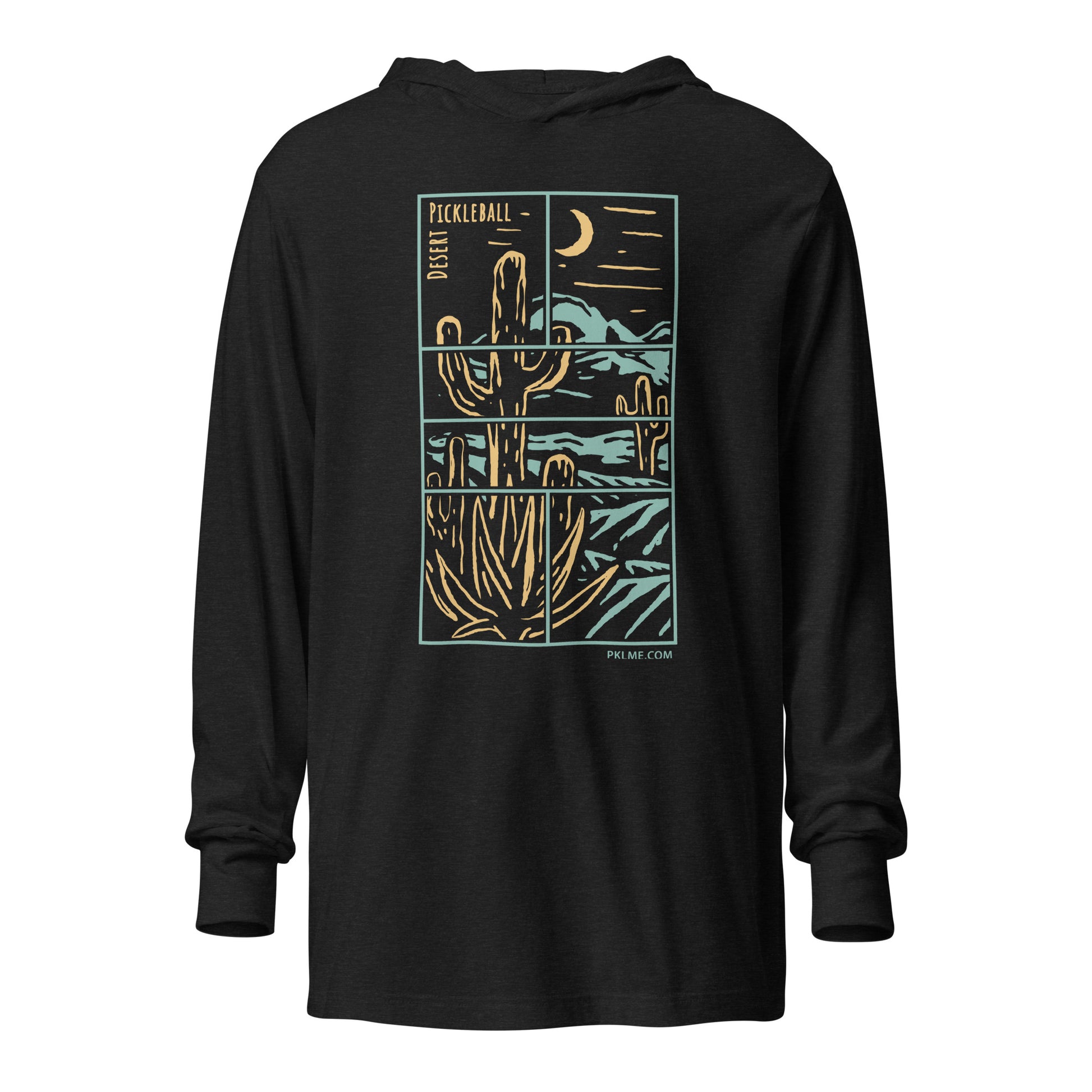 PKLme Unisex Lightweight Triblend Pickleball Warmup Hoodie - Southwest