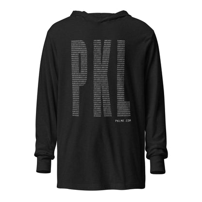 PKLme Unisex Lightweight Triblend Pickleball Warmup Hoodie - PKL