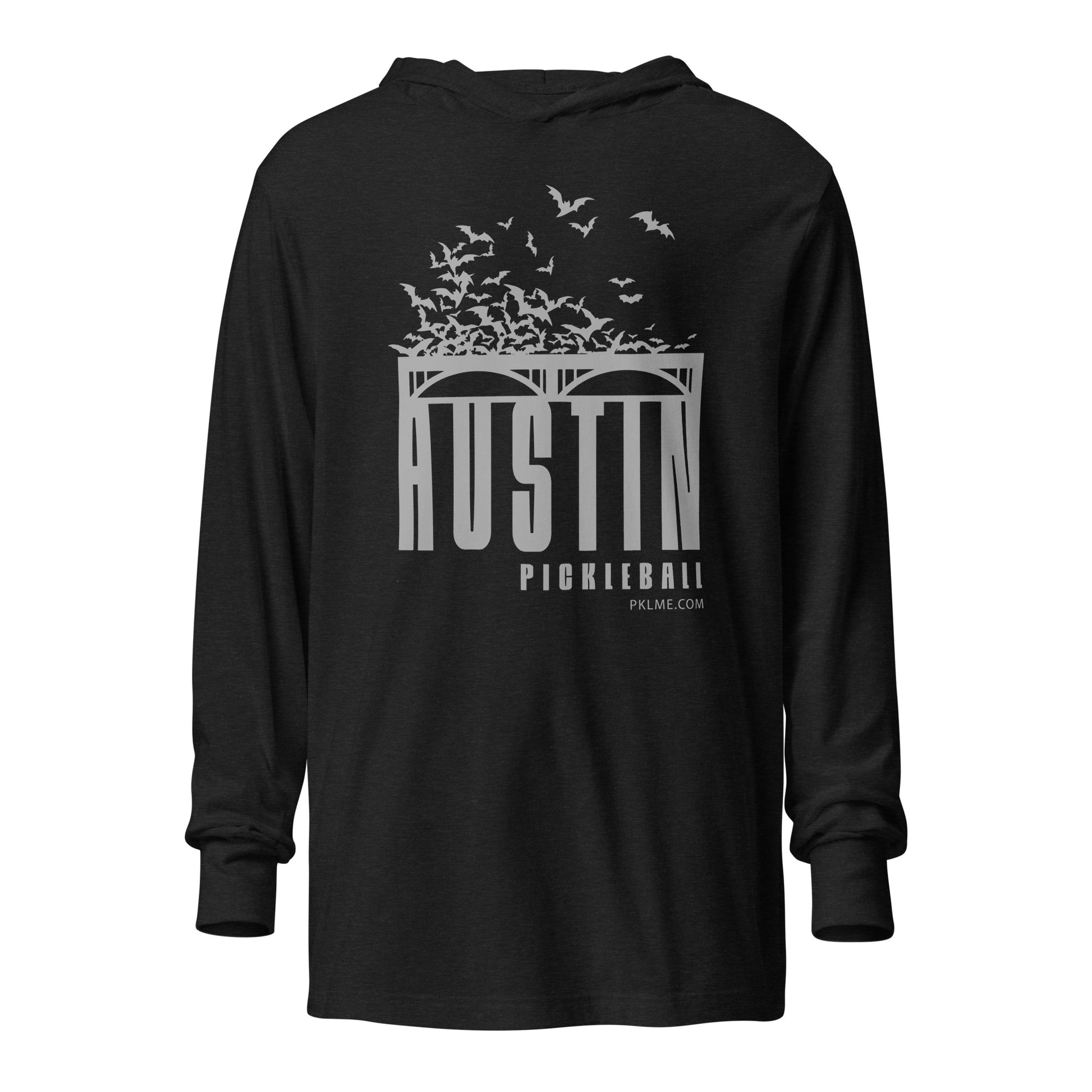 PKLme Unisex Lightweight Triblend Pickleball Warmup Hoodie - Austin