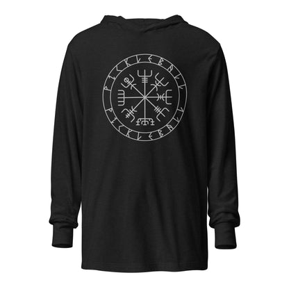 PKLme Unisex Lightweight Triblend Pickleball Warmup Hoodie - Norse