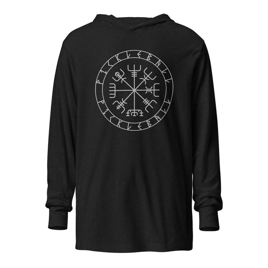PKLme Unisex Lightweight Triblend Pickleball Warmup Hoodie - Norse