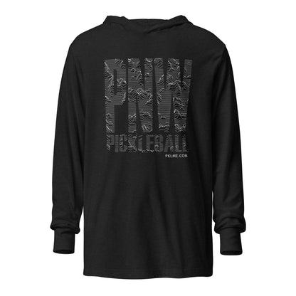 PKLme Unisex Lightweight Triblend Pickleball Warmup Hoodie - PNW
