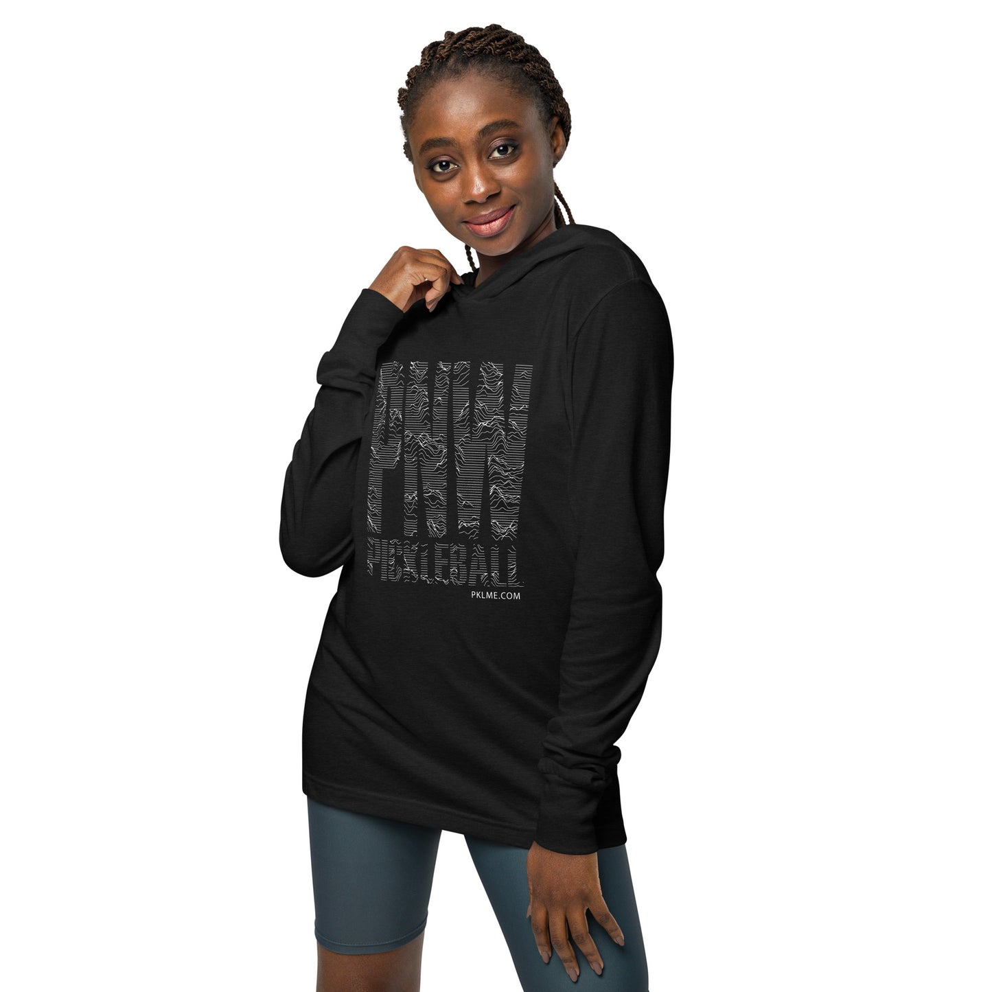 PKLme Unisex Lightweight Triblend Pickleball Warmup Hoodie - PNW