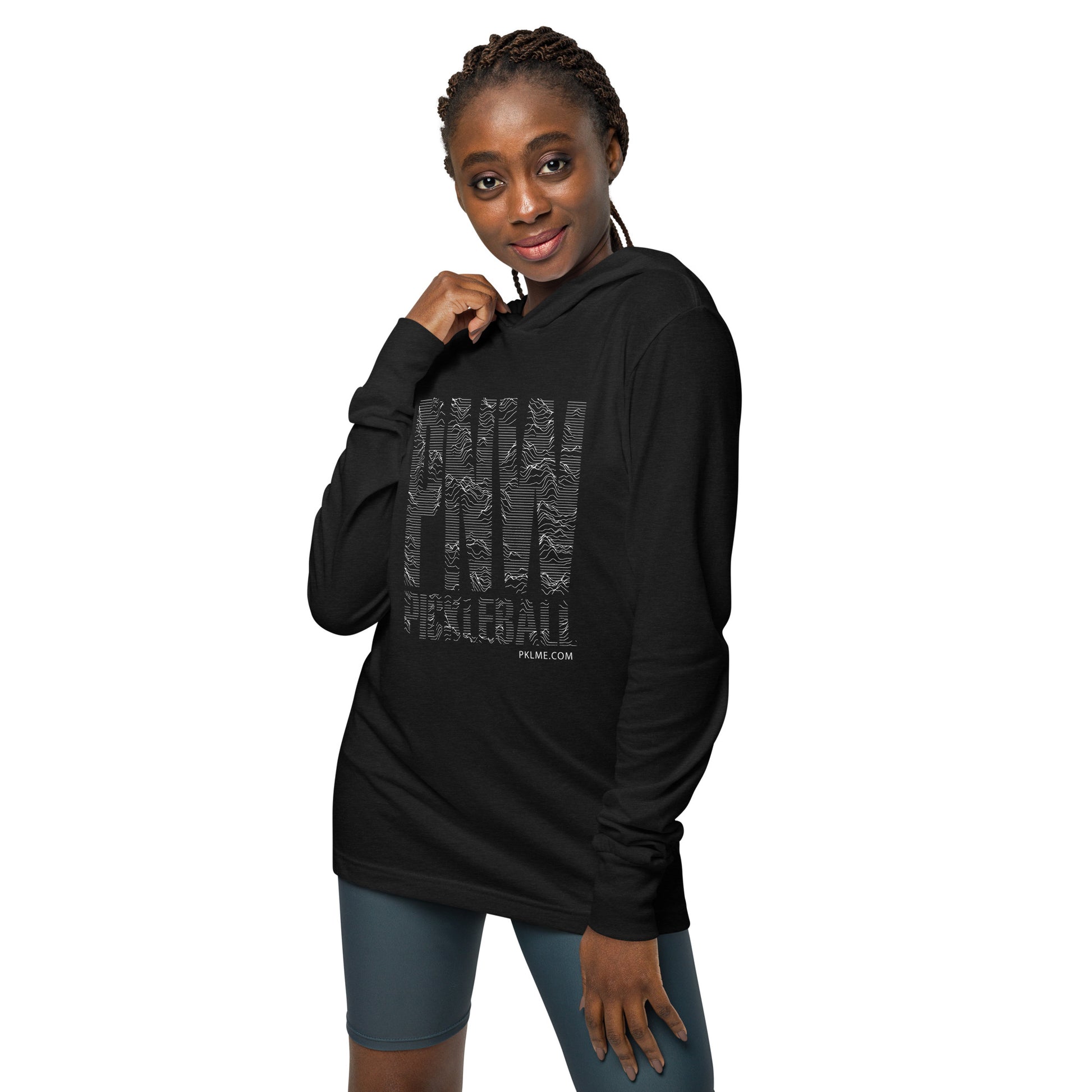 PKLme Unisex Lightweight Triblend Pickleball Warmup Hoodie - PNW