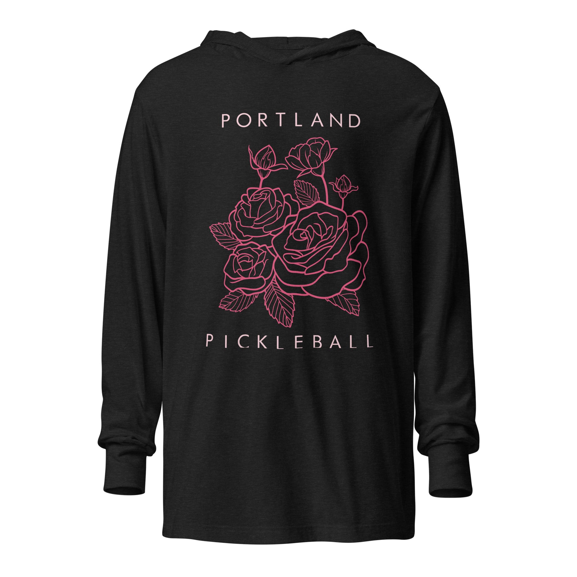 PKLme Unisex Lightweight Triblend Pickleball Warmup Hoodie - Portland