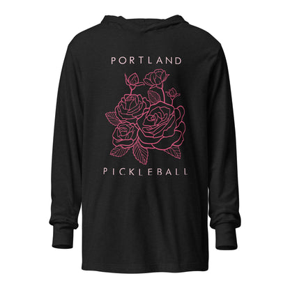 PKLme Unisex Lightweight Triblend Pickleball Warmup Hoodie - Portland