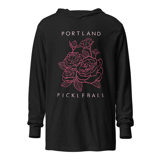 PKLme Unisex Lightweight Triblend Pickleball Warmup Hoodie - Portland