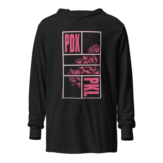 PKLme Unisex Lightweight Triblend Pickleball Warmup Hoodie - Portland