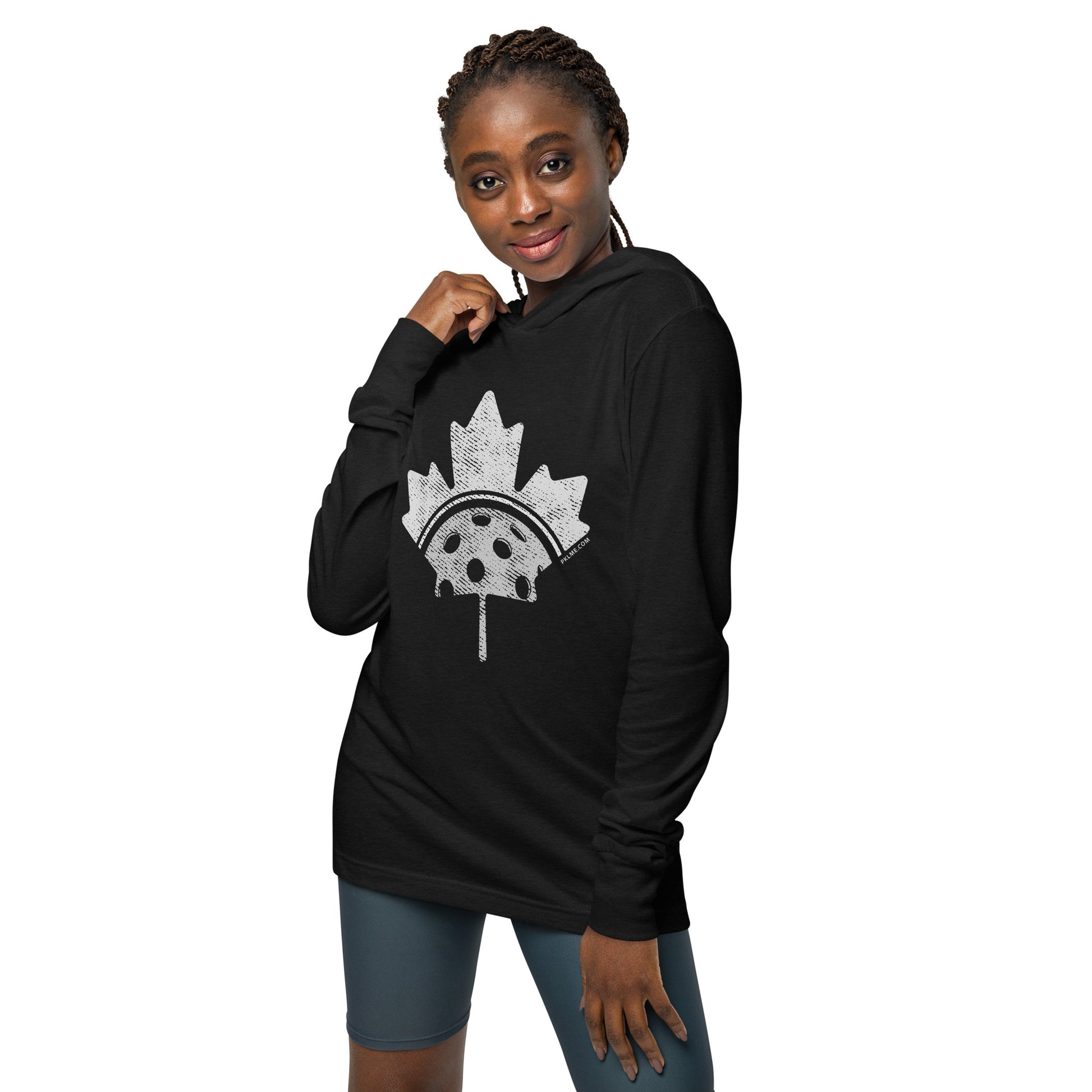 PKLme Unisex Lightweight Triblend Pickleball Warmup Hoodie - Canada