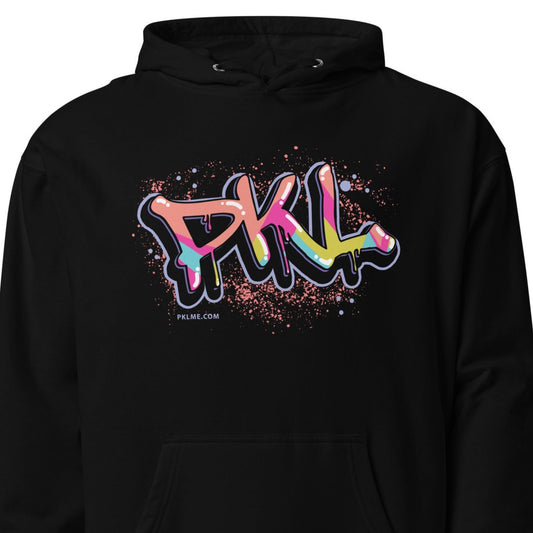 PKLme Unisex Midweight Pickleball Hoodie – Independent Trading Company - Grafitti - PKL