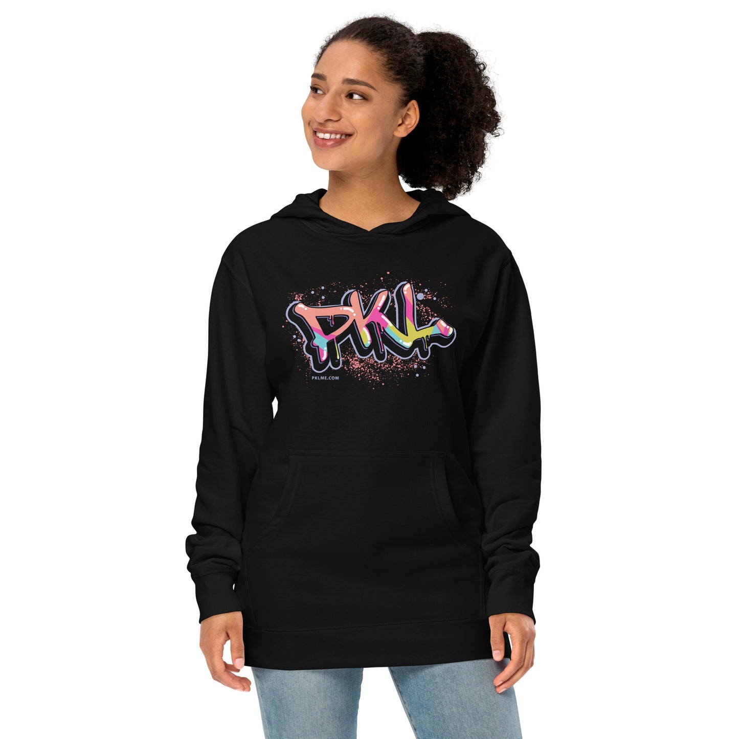 PKLme Unisex Midweight Pickleball Hoodie – Independent Trading Company - Grafitti - PKL