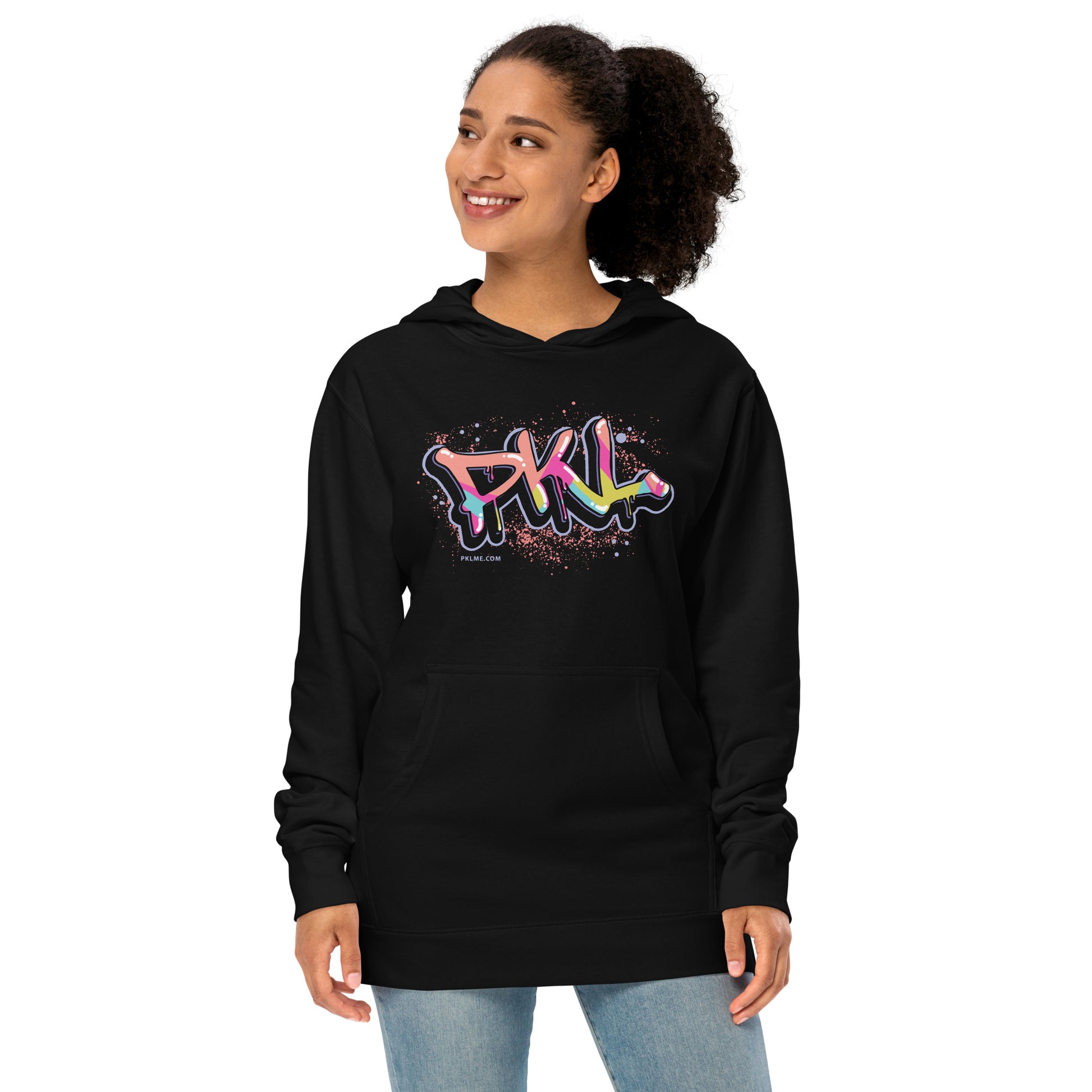 PKLme Unisex Midweight Pickleball Hoodie – Independent Trading Company - Grafitti - PKL