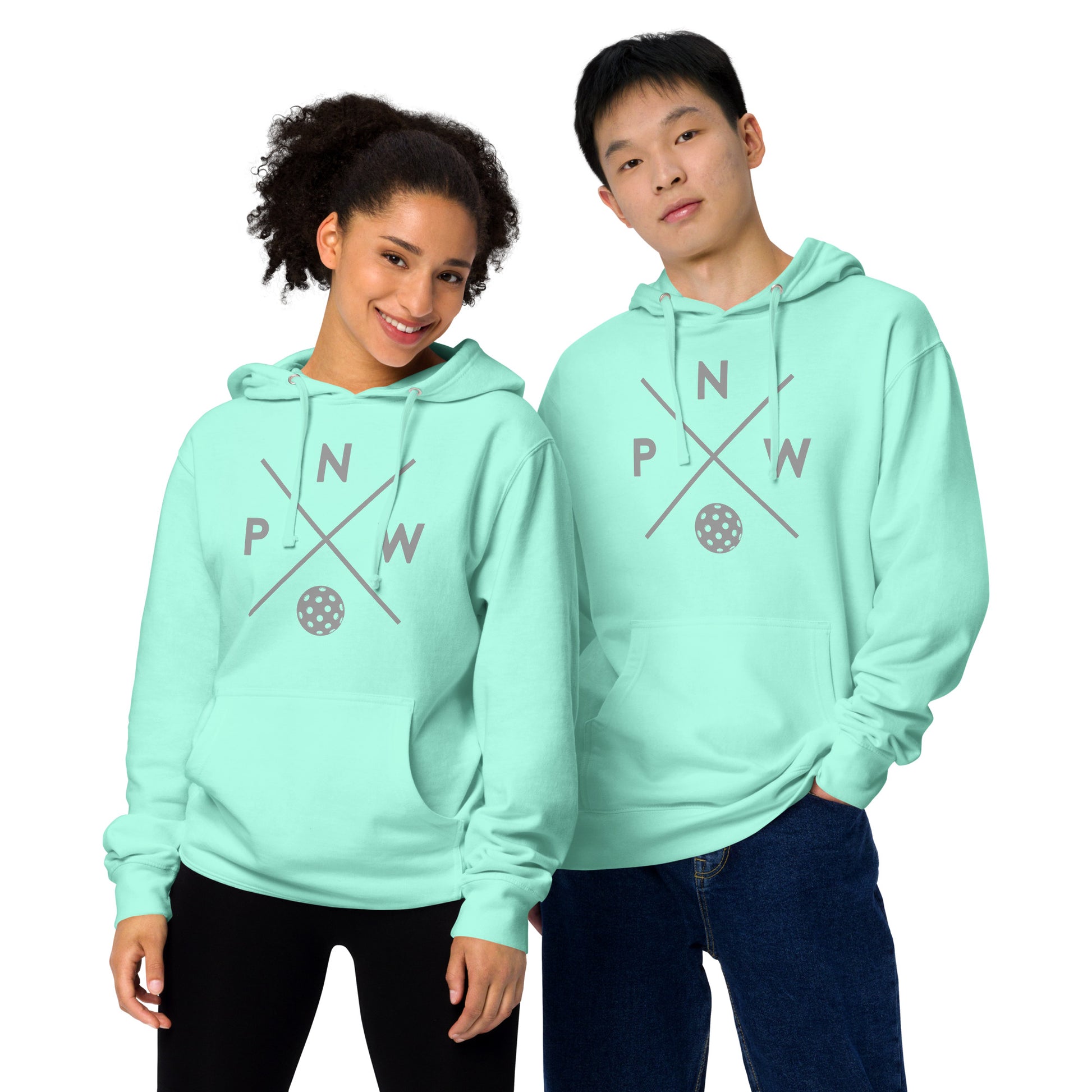 PKLme Unisex Midweight Pickleball Hoodie – Independent Trading Company - PNW