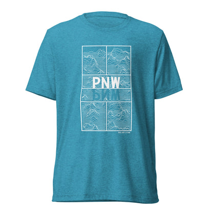 PKLme Unisex Triblend Pickleball Shirt - PNW
