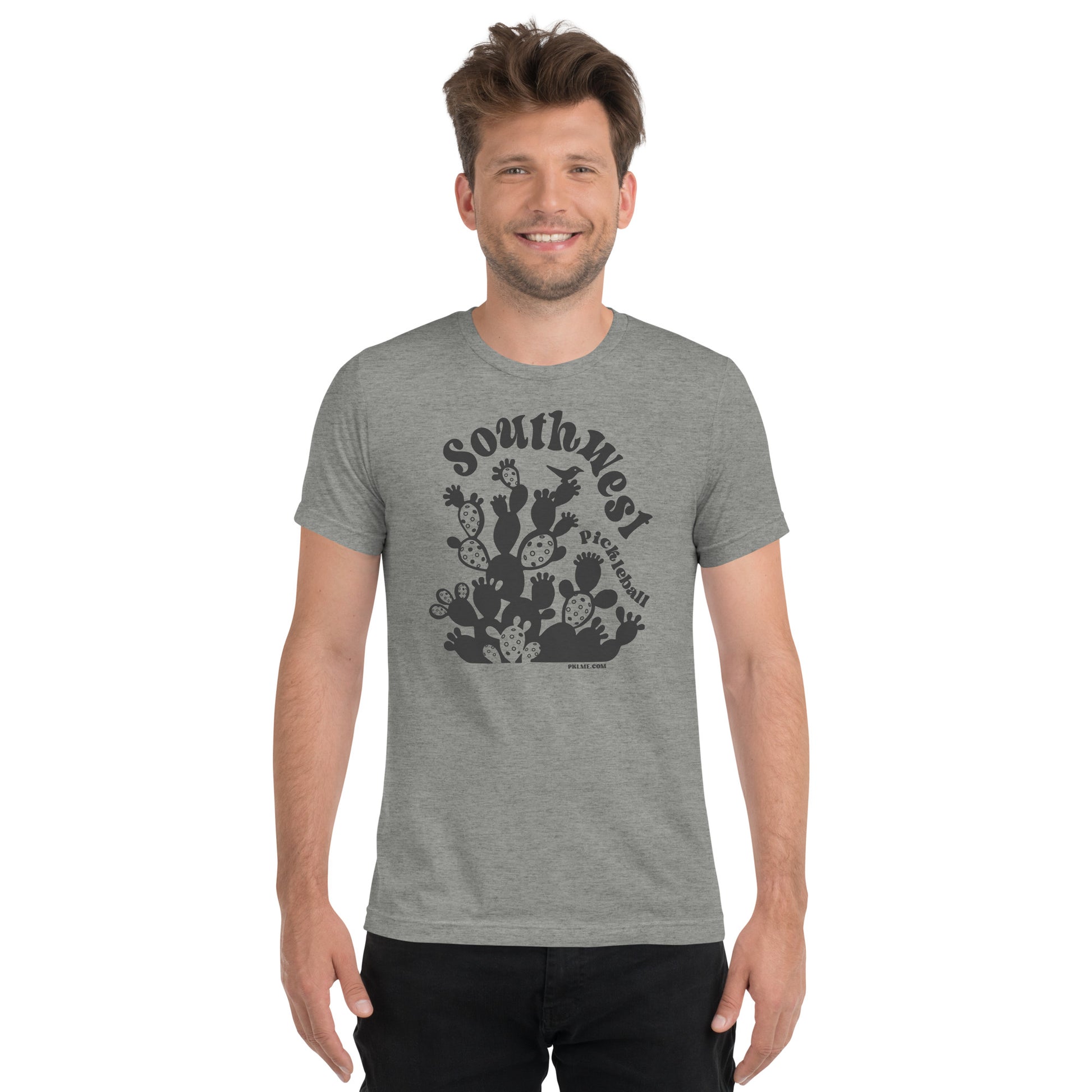 PKLme Unisex Triblend Pickleball Shirt - Southwest