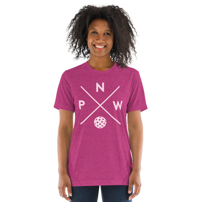 PKLme Unisex Triblend Pickleball Shirt - PNW