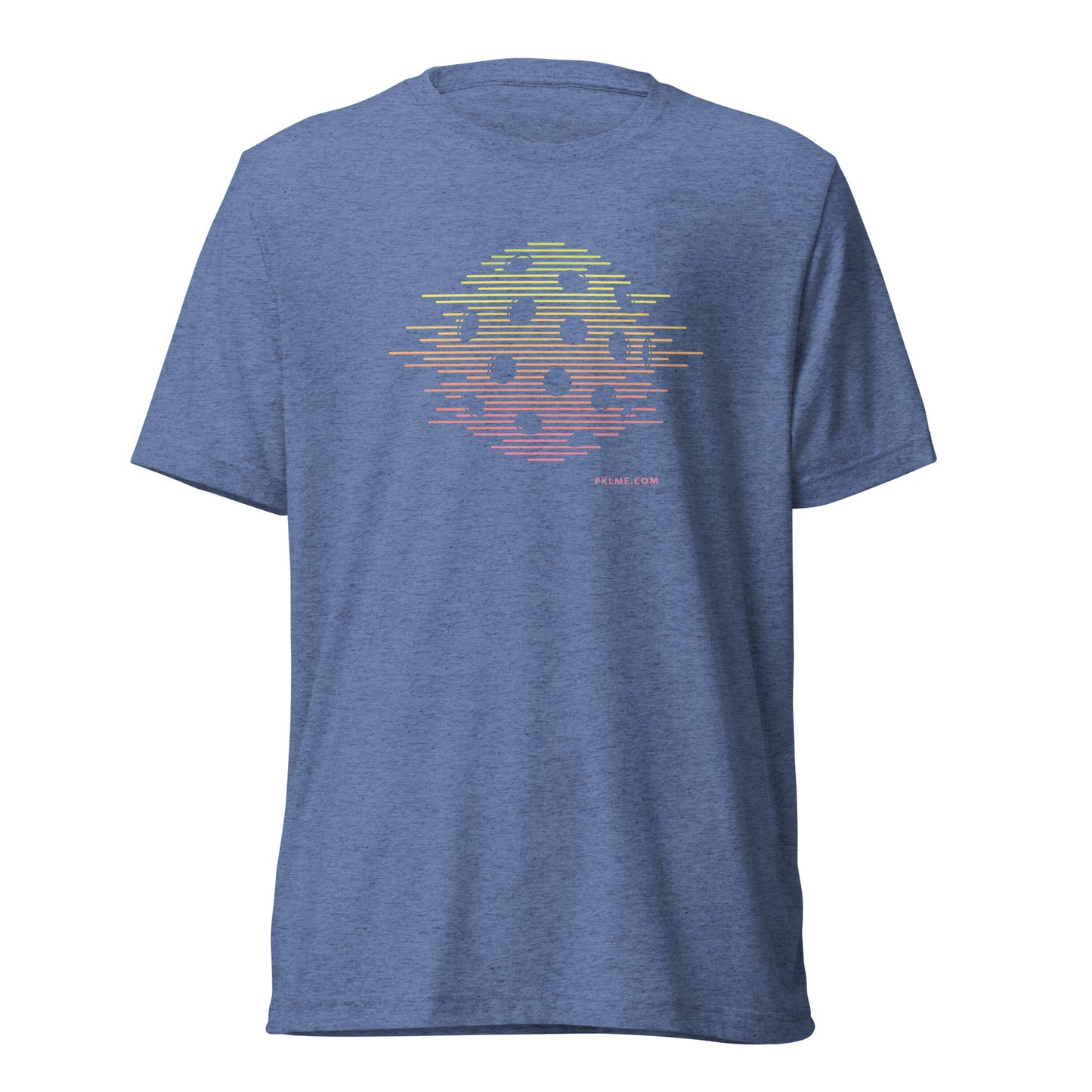 PKLme Unisex Triblend Pickleball Shirt - Artsy