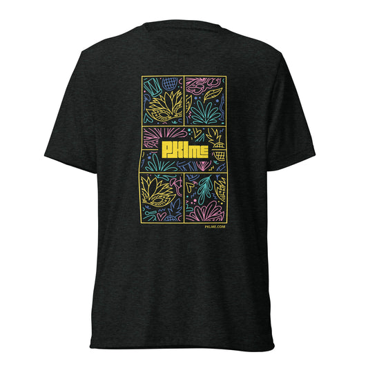 PKLme Unisex Triblend Pickleball Shirt - Court Series