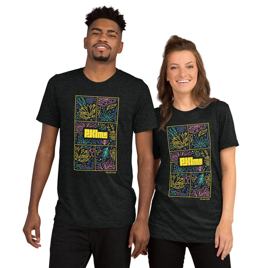 PKLme Unisex Triblend Pickleball Shirt - Court Series