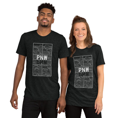 PKLme Unisex Triblend Pickleball Shirt - PNW