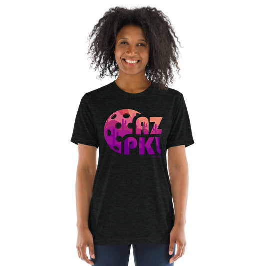 PKLme Unisex Triblend Pickleball Shirt - AZ - Southwest