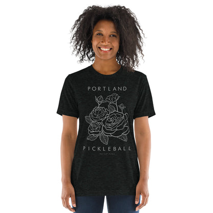 PKLme Unisex Triblend Pickleball Shirt - PNW - Portland