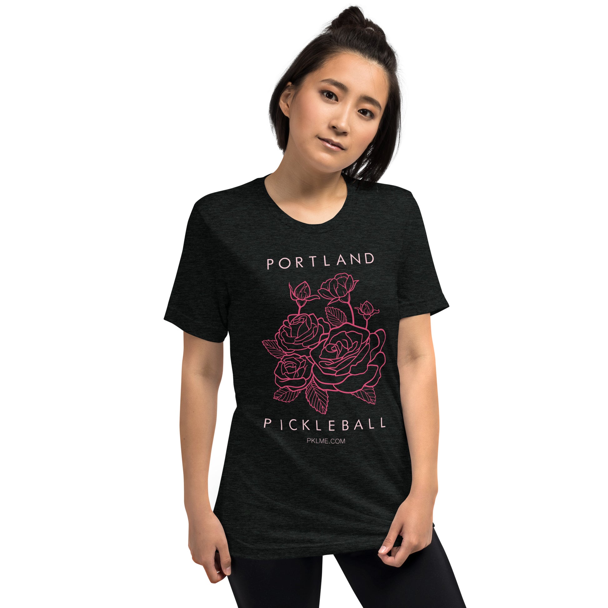 PKLme Unisex Triblend Pickleball Shirt - PNW - Portland