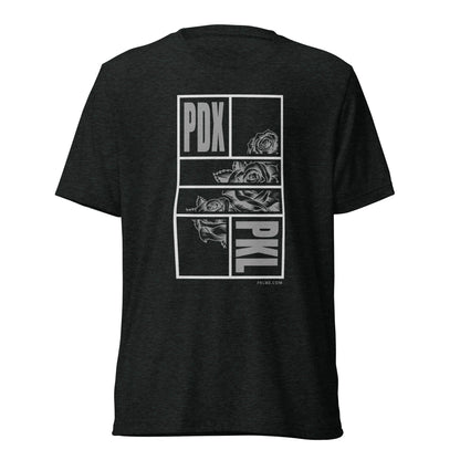 PKLme Unisex Triblend Pickleball Shirt - PNW - Portland