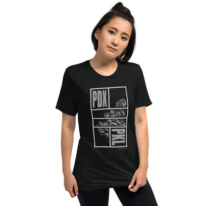 PKLme Unisex Triblend Pickleball Shirt - PNW - Portland