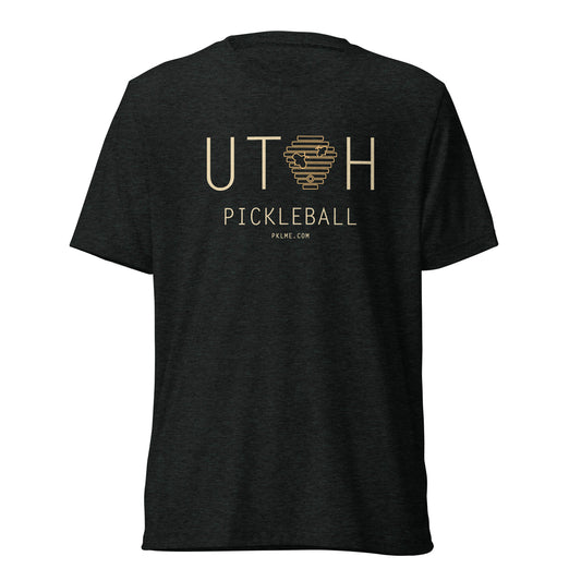 PKLme Unisex Triblend Pickleball Shirt - Utah