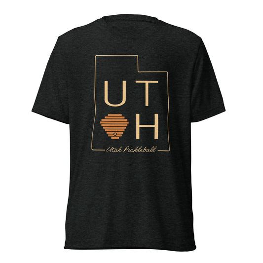 PKLme Unisex Triblend Pickleball Shirt - Utah