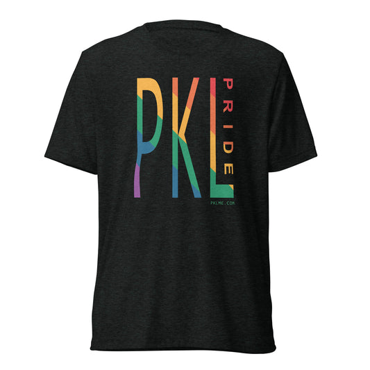 PKLme Unisex Triblend Pickleball Shirt - PKL - Pride