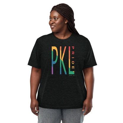 PKLme Unisex Triblend Pickleball Shirt - PKL - Pride