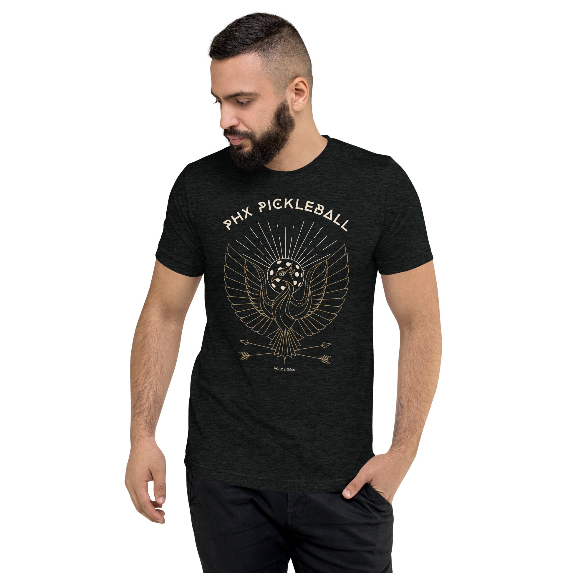 PKLme Unisex Triblend Pickleball Shirt - Phoenix