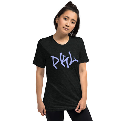 PKLme Unisex Triblend Pickleball Shirt - PKL - Grafitti