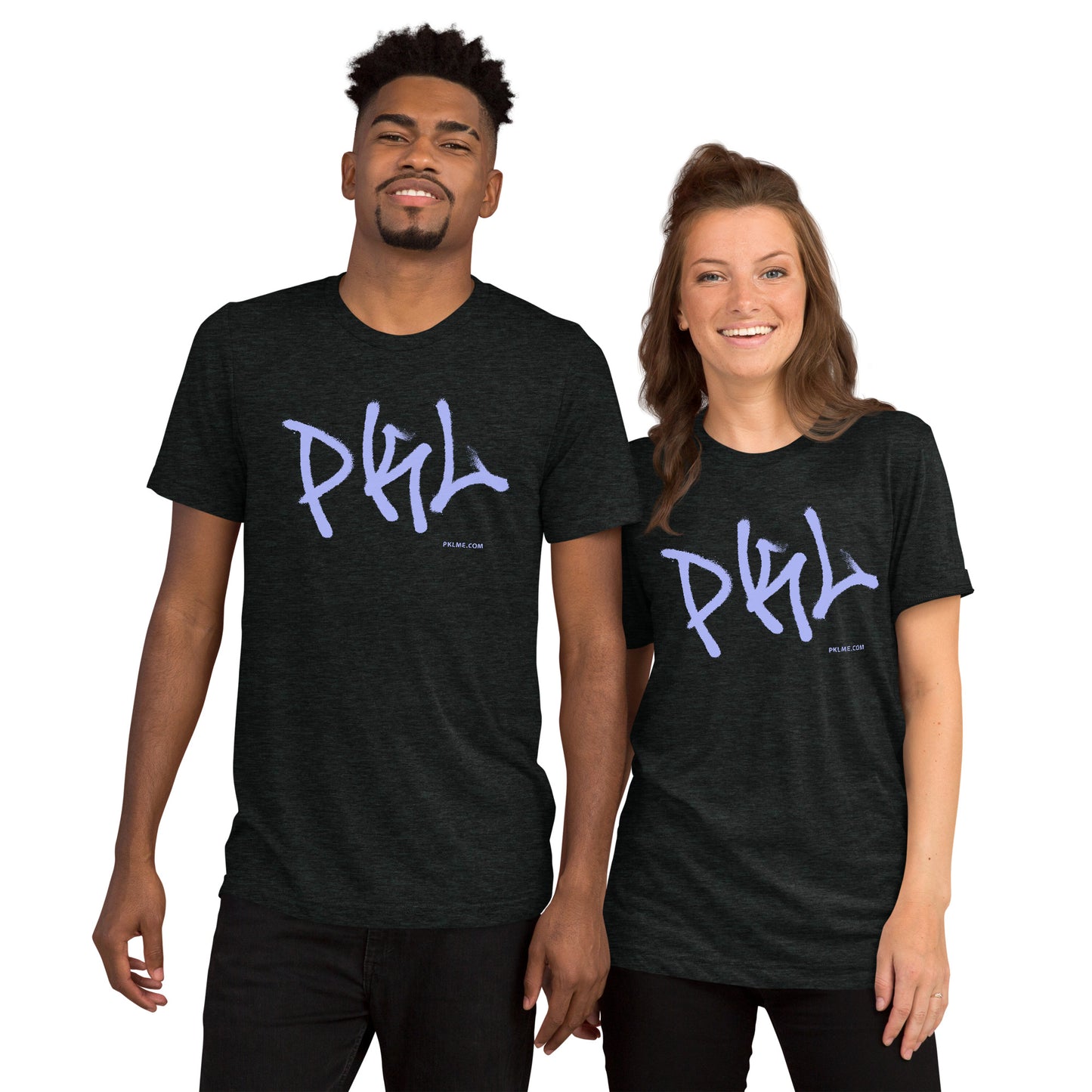 PKLme Unisex Triblend Pickleball Shirt - PKL - Grafitti