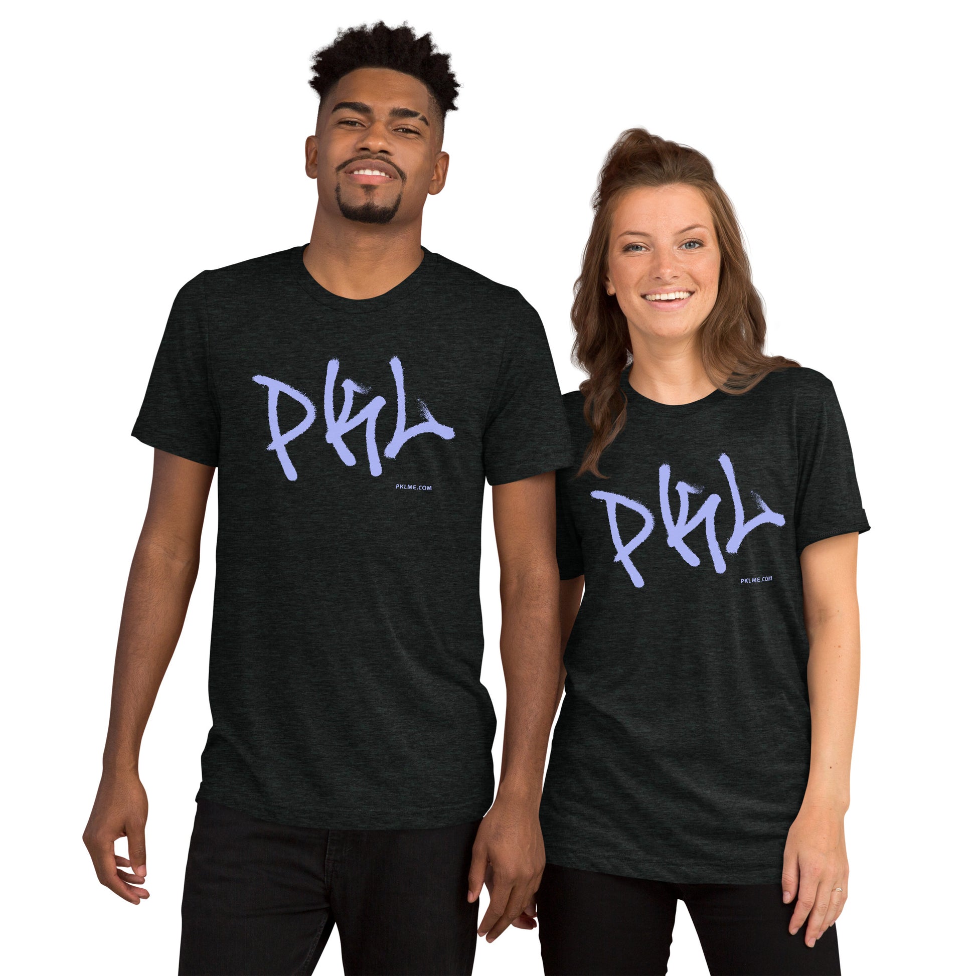 PKLme Unisex Triblend Pickleball Shirt - PKL - Grafitti