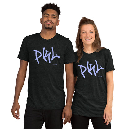 PKLme Unisex Triblend Pickleball Shirt - PKL - Grafitti
