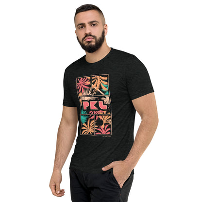PKLme Unisex Triblend Pickleball Shirt - Court Series