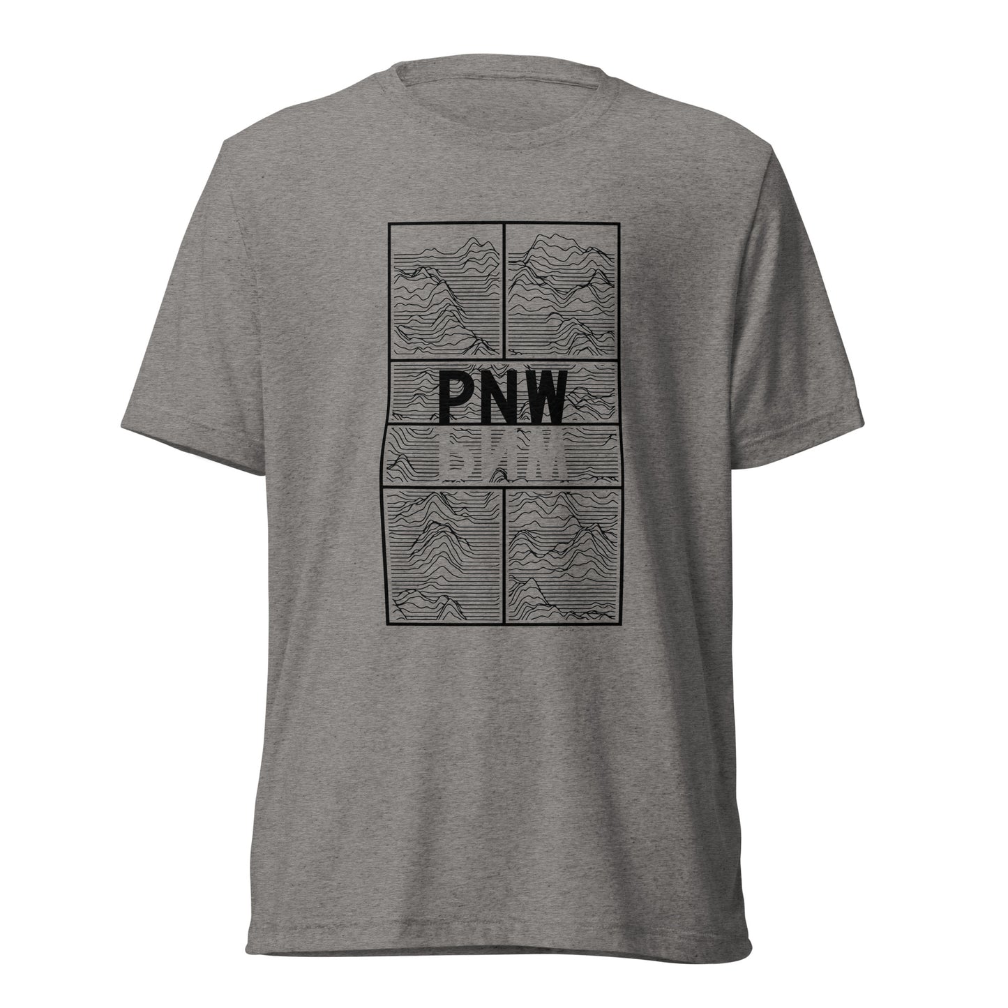 PKLme Unisex Triblend Pickleball Shirt - Court Series - PNW