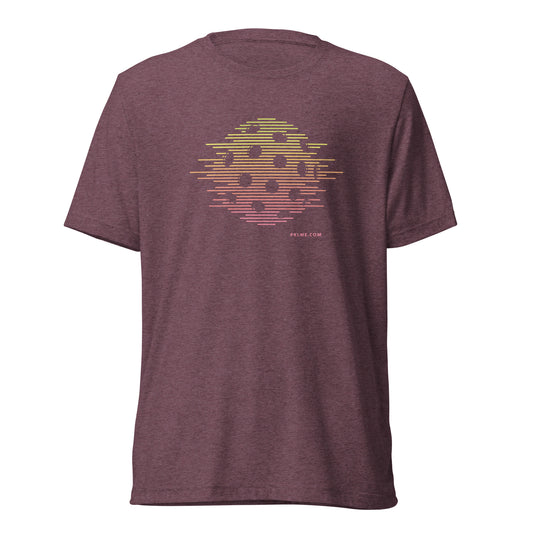 PKLme Unisex Triblend Pickleball Shirt - Artsy