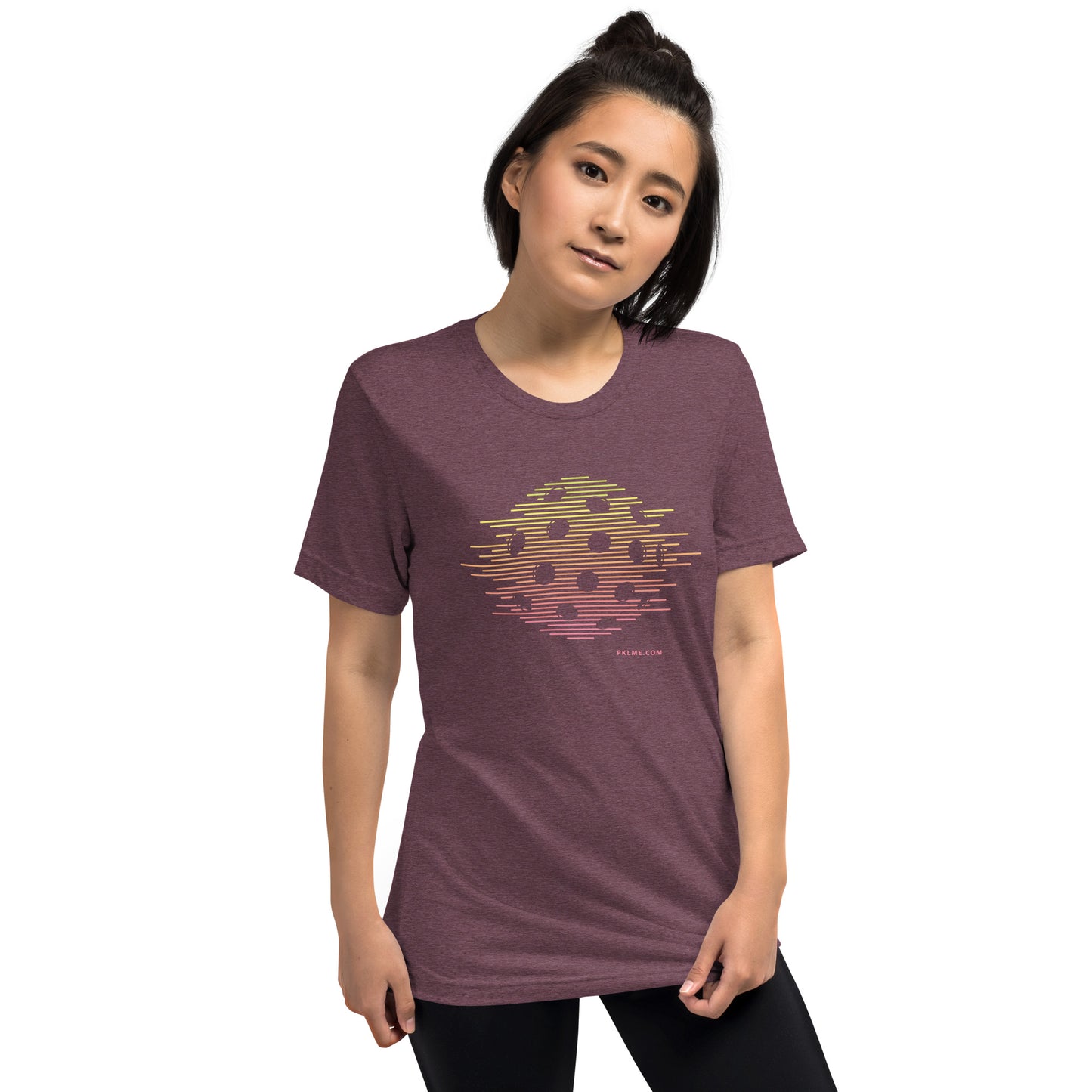 PKLme Unisex Triblend Pickleball Shirt - Artsy