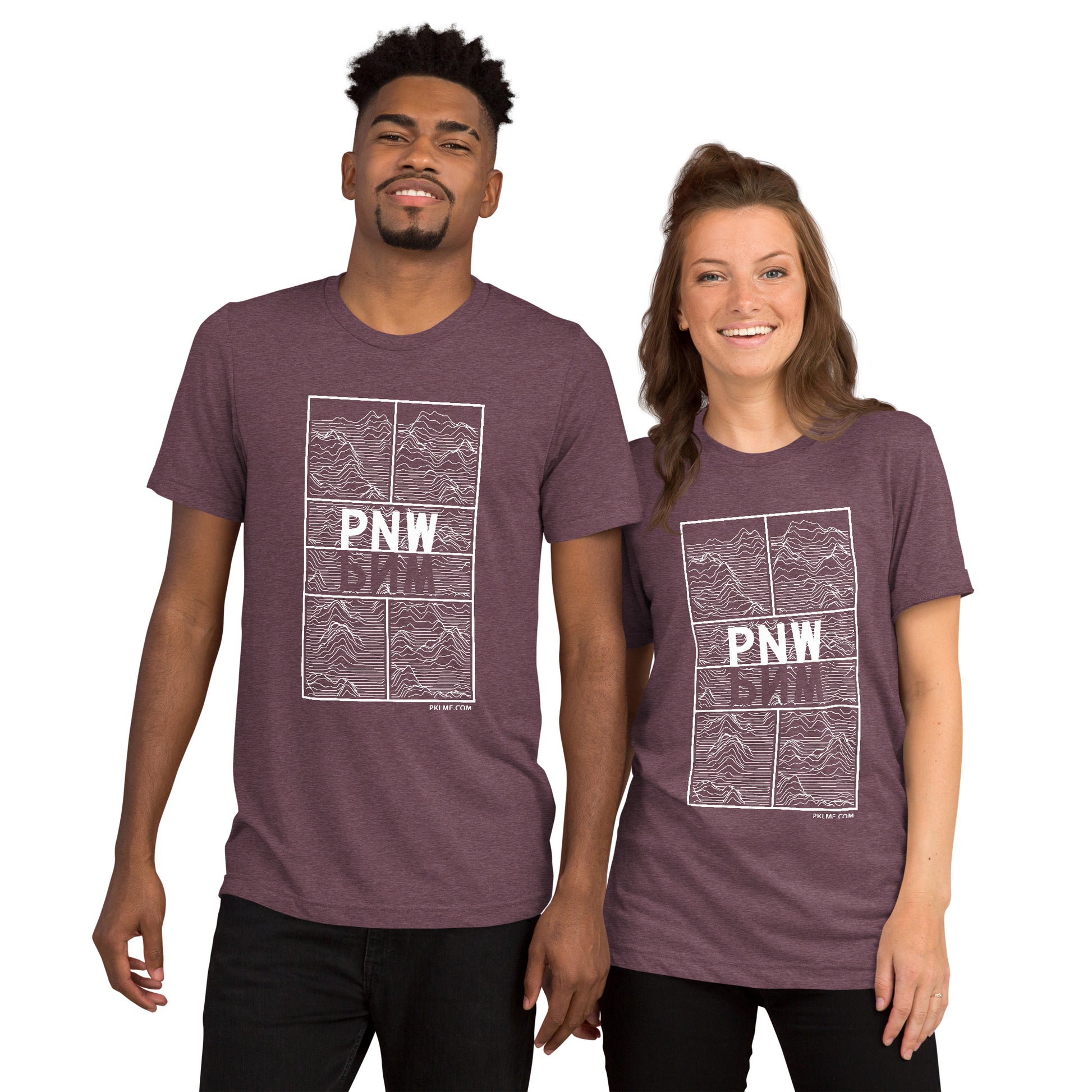 PKLme Unisex Triblend Pickleball Shirt - PNW