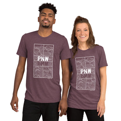 PKLme Unisex Triblend Pickleball Shirt - PNW
