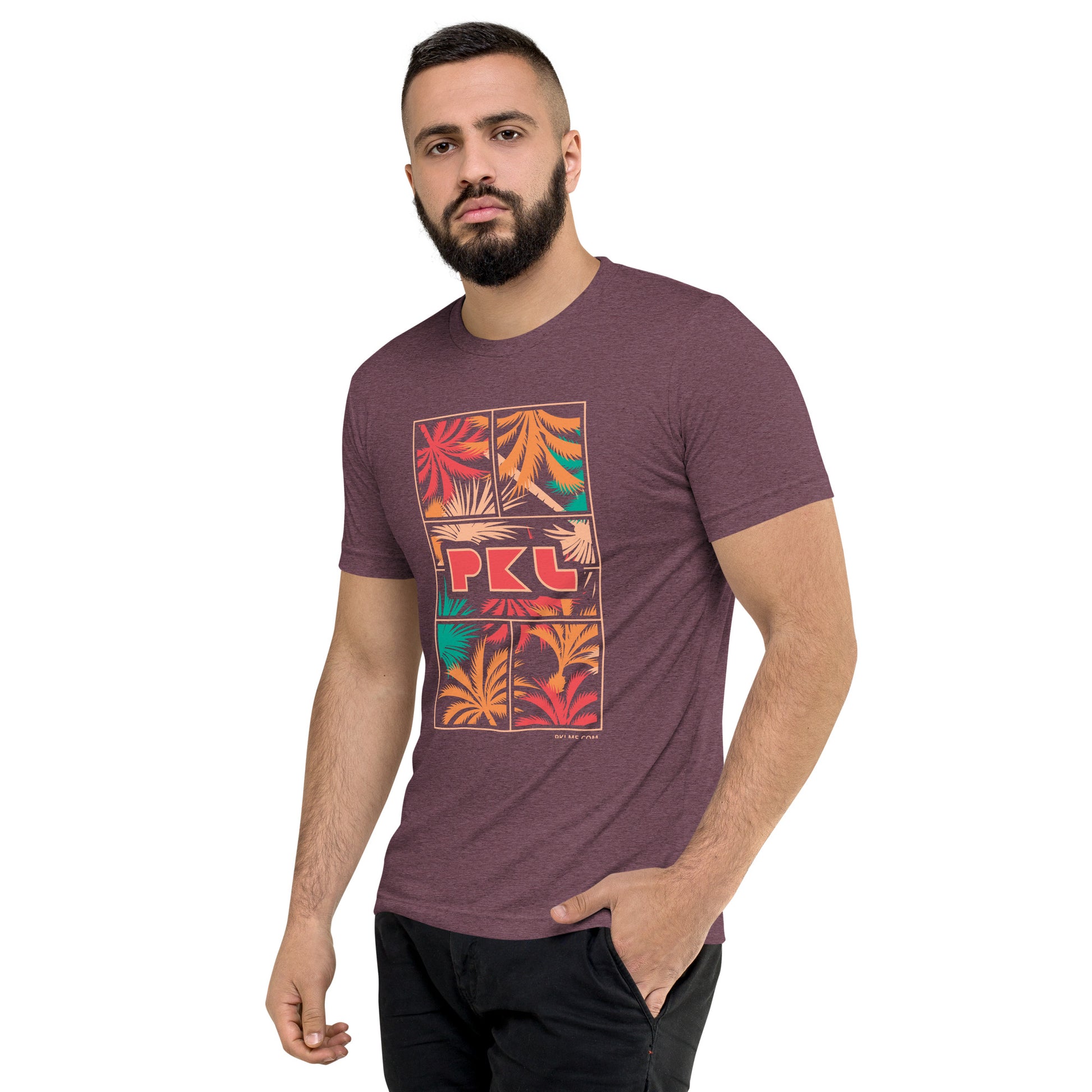 PKLme Unisex Triblend Pickleball Shirt - Court Series